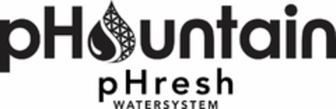 PHOUNTAIN PHRESH WATERSYSTEM Logo (USPTO, 04/27/2018)