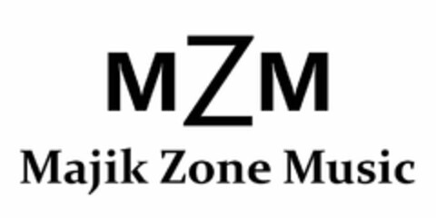 MZM - MAJIK ZONE MUSIC Logo (USPTO, 09/03/2018)