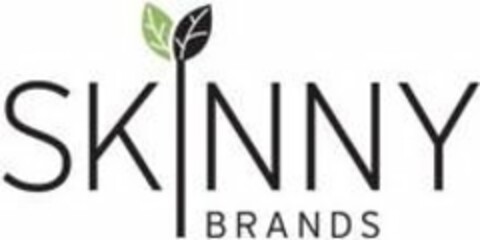 SKINNY BRANDS Logo (USPTO, 09/26/2018)