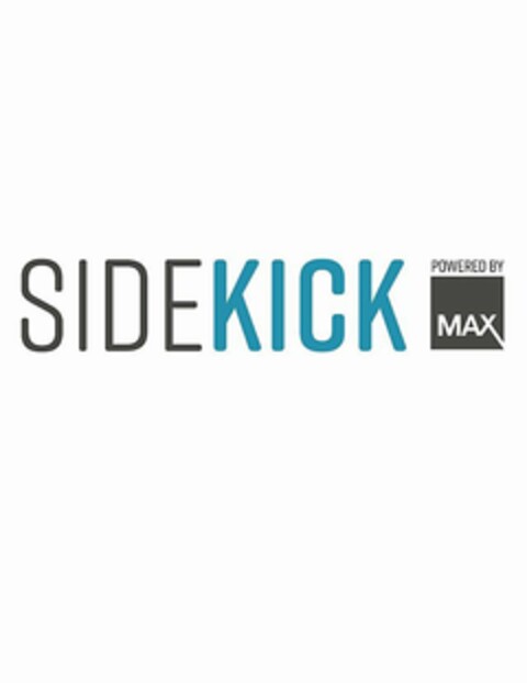 SIDEKICK POWERED BY MAX Logo (USPTO, 13.01.2019)