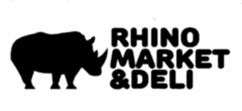 RHINO MARKET & DELI Logo (USPTO, 23.01.2019)