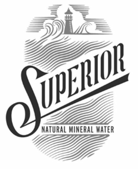 SUPERIOR NATURAL MINERAL WATER Logo (USPTO, 21.03.2019)