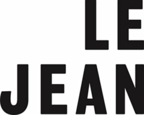 LE JEAN Logo (USPTO, 29.05.2019)