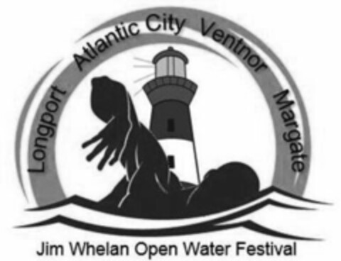 LONGPORT ATLANTIC CITY VENTNOR MARGATE JIM WHELAN OPEN WATER FESTIVAL Logo (USPTO, 07.06.2019)
