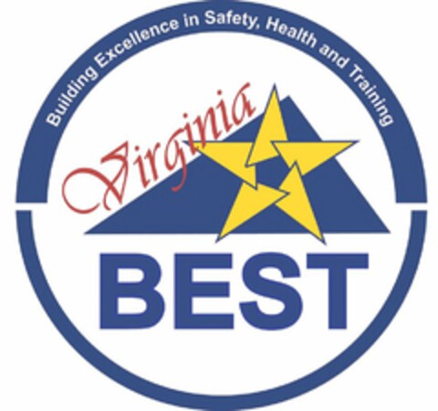 BUILDING EXCELLENCE IN SAFETY, HEALTH AND TRAINING VIRGINIA BEST Logo (USPTO, 11.06.2019)