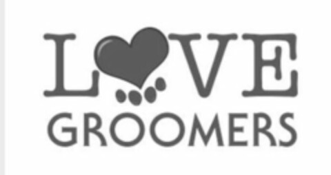 LOVE GROOMERS Logo (USPTO, 11.06.2019)