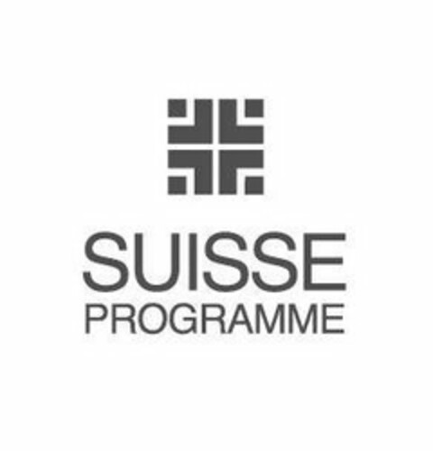 SUISSE PROGRAMME Logo (USPTO, 08/07/2019)