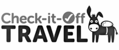 CHECK-IT-OFF TRAVEL Logo (USPTO, 06.02.2020)