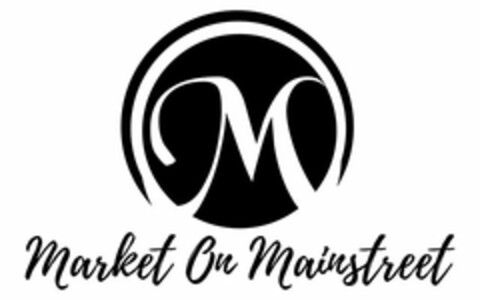 M MARKET ON MAINSTREET Logo (USPTO, 09.02.2020)