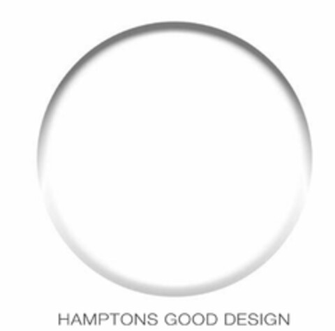 HAMPTONS GOOD DESIGN Logo (USPTO, 02/20/2020)
