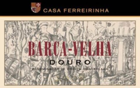 CASA FERREIRINHA BARCA-VELHA DOURO DENOMINAÇÃO DE ORIGEM CONTROLADA Logo (USPTO, 04/22/2020)