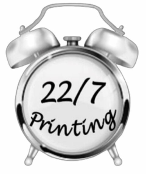 22/7 PRINTING Logo (USPTO, 02.07.2020)