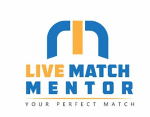 LIVE MATCH MENTOR YOUR PERFECT MATCH Logo (USPTO, 08/13/2020)