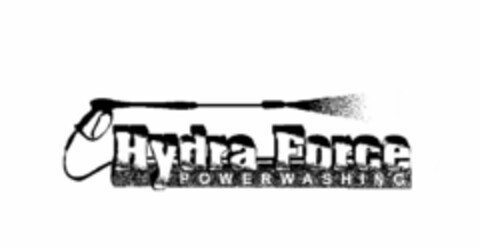 HYDRA FORCE POWERWASHING Logo (USPTO, 01/20/2009)