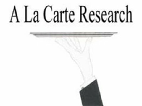 A LA CARTE RESEARCH Logo (USPTO, 05.02.2009)