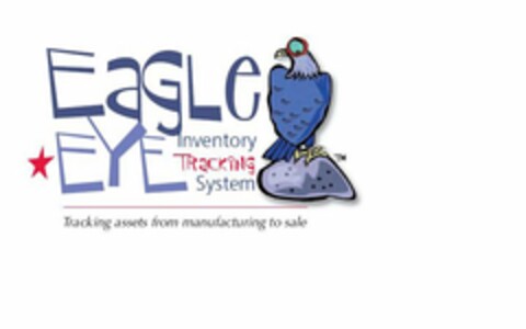 EAGLE EYE INVENTORY TRACKING SYSTEM TRACKING ASSETS FROM MANUFACTURING TO SALE Logo (USPTO, 30.06.2009)