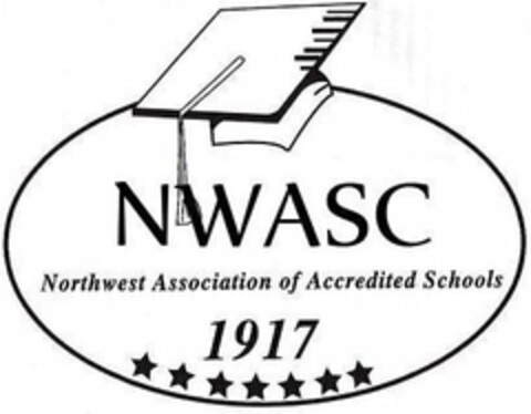 NWASC NORTHWEST ASSOCIATION OF ACCREDITED SCHOOLS 1917 Logo (USPTO, 08/21/2009)