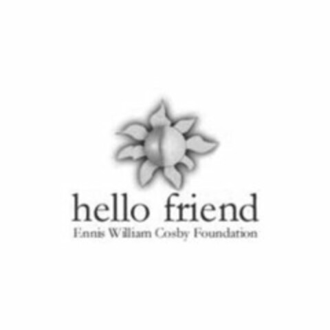 HELLO FRIEND ENNIS WILLIAM COSBY FOUNDATION Logo (USPTO, 03/01/2010)