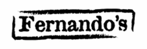 FERNANDO'S Logo (USPTO, 28.09.2010)