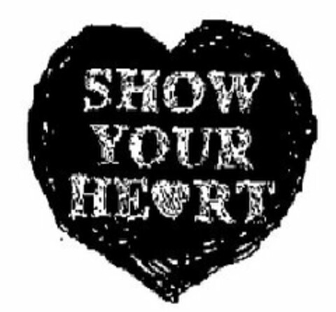 SHOW YOUR HEART Logo (USPTO, 04/08/2011)