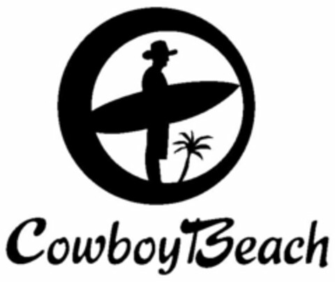 COWBOY BEACH Logo (USPTO, 19.04.2011)