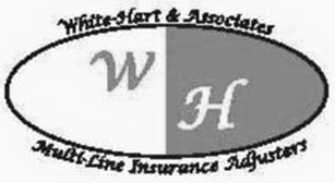 WH WHITE-HART & ASSOCIATES MULTI-LINE INSURANCE ADJUSTERS Logo (USPTO, 02.05.2011)