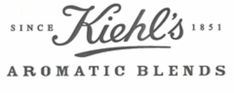 KIEHL'S SINCE 1851 AROMATIC BLENDS Logo (USPTO, 11/10/2011)