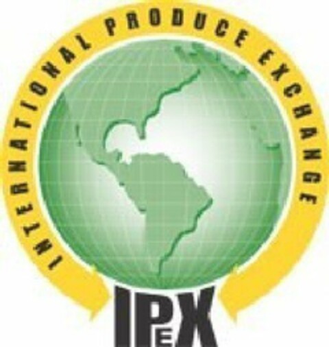 IPEX INTERNATIONAL PRODUCE EXCHANGE Logo (USPTO, 01/25/2012)