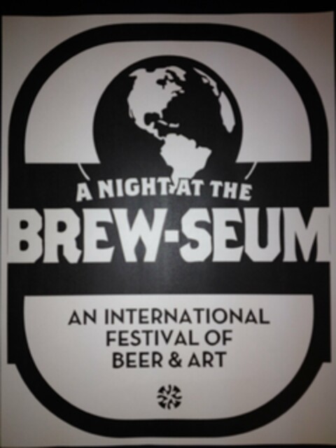 A NIGHT AT THE BREW-SEUM AN INTERNATIONAL FESTIVAL OF BEER & ART Logo (USPTO, 05.04.2012)