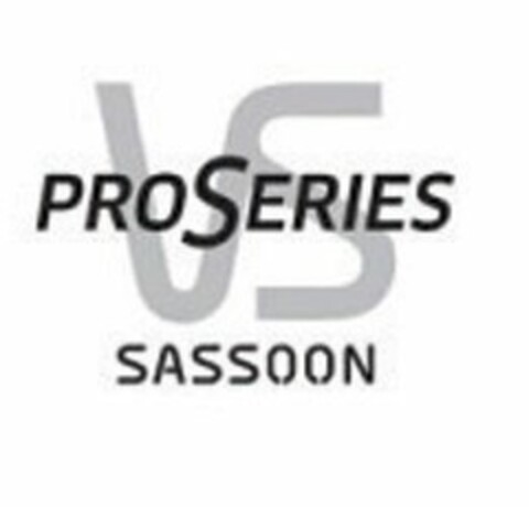 VS PROSERIES SASSOON Logo (USPTO, 04.05.2012)