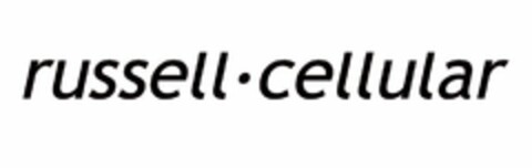 RUSSELL CELLULAR Logo (USPTO, 09/06/2012)