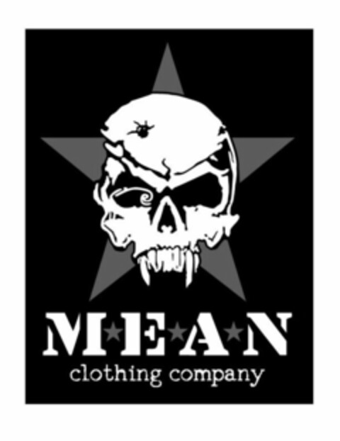 MEAN CLOTHING COMPANY Logo (USPTO, 13.09.2013)