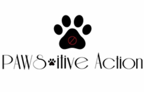 PAWSITIVE ACTION Logo (USPTO, 16.12.2013)