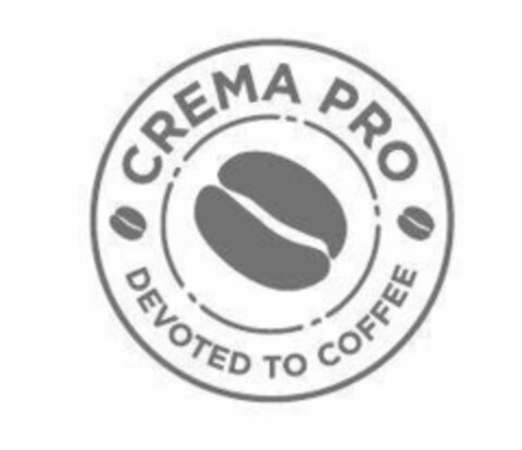 CREMA PRO DEVOTED TO COFFEE Logo (USPTO, 17.07.2014)