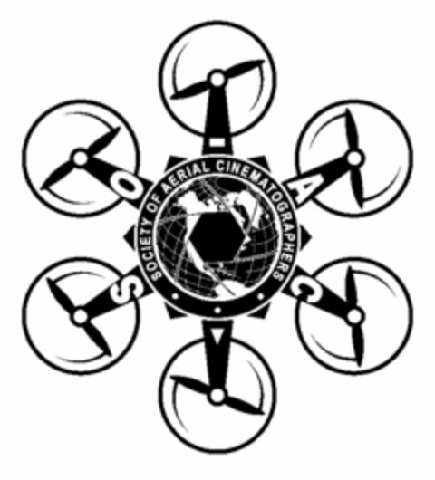 SOAC SOCIETY OF AERIAL CINEMATOGRAPHERS Logo (USPTO, 05.08.2014)