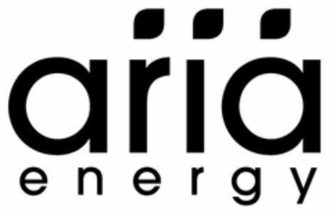 ARIA ENERGY Logo (USPTO, 21.10.2014)