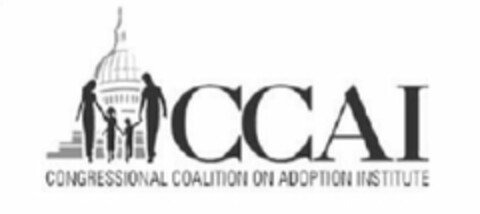 CCAI CONGRESSIONAL COALITION ON ADOPTION INSTITUTE Logo (USPTO, 27.01.2015)