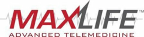 MAX LIFE ADVANCED TELEMEDICINE Logo (USPTO, 21.04.2015)