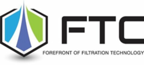 FTC FOREFRONT OF FILTRATION TECHNOLOGY Logo (USPTO, 05.05.2015)