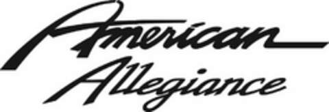 AMERICAN ALLEGIANCE Logo (USPTO, 08/27/2015)