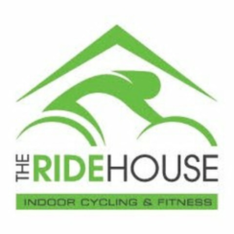 THE RIDE HOUSE INDOOR CYCLING & FITNESS Logo (USPTO, 09/10/2015)