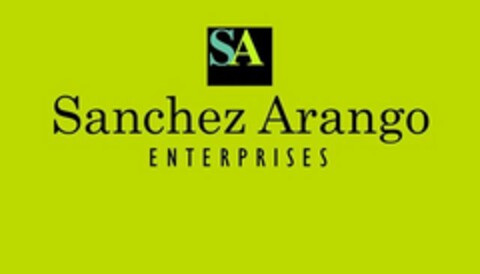 SA SANCHEZ ARANGO ENTERPRISES Logo (USPTO, 14.04.2016)