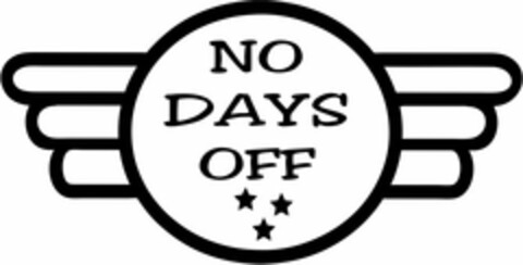 NO DAYS OFF Logo (USPTO, 15.06.2016)