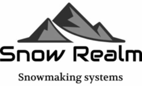 SNOW REALM SNOWMAKING SYSTEMS Logo (USPTO, 04.08.2016)