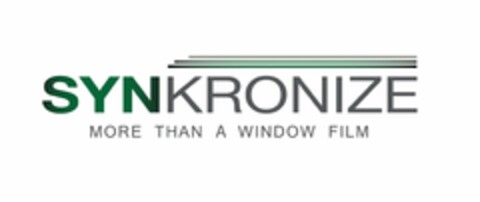 SYNKRONIZE MORE THAN A WINDOW FILM Logo (USPTO, 06/08/2017)