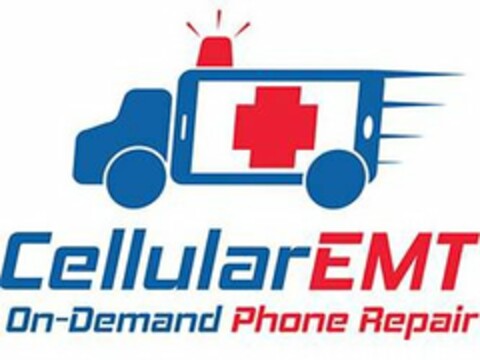 CELLULAREMT ON-DEMAND PHONE REPAIR Logo (USPTO, 19.07.2017)