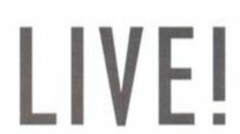 LIVE! Logo (USPTO, 10/25/2017)