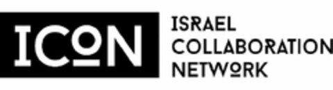 ICON ISRAEL COLLABORATION NETWORK Logo (USPTO, 11/30/2017)