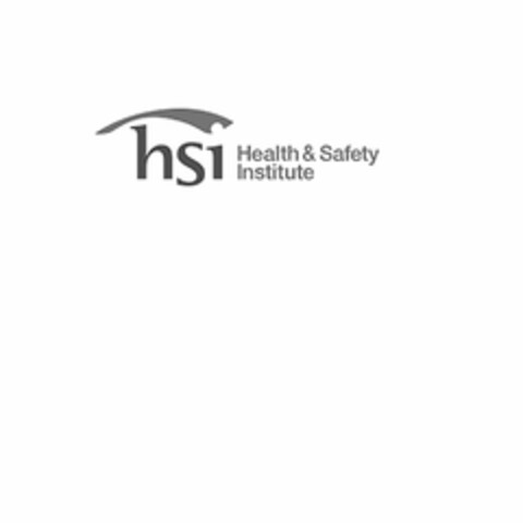 HSI HEALTH & SAFETY INSTITUTE Logo (USPTO, 26.02.2018)