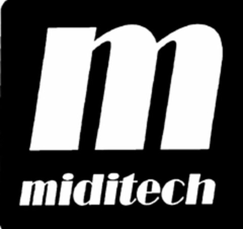 M MIDITECH Logo (USPTO, 05.04.2018)